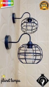 Lampu Dinding Vintage Minimalis Industrial: Pilihan Dekorasi Ruang Tidur