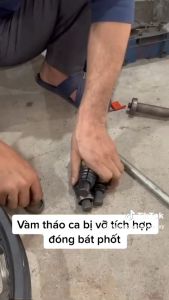 Vam ( cảo ) bi vỡ lưng bi mắc kẹt bát phốt kẹt cứng ( 2 in 1 )