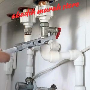 COD KIRIM CEPAT Januel Kunci pas Inggris Universal Adjustable Wrench Spanner 6-68mm Jn38