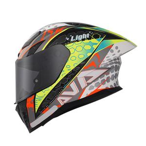 AVA | Titanium Fog-resistant Full Face Helmet for Men and Women Summer and All-season
