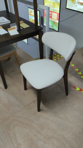 Flexidesignx ELLA Solid Wood Dining Set Pet Friendly Chair Easy Clean Wooden Chair Walnut Beech