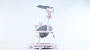 Adjustable Silent Safety Baby Learning Walker Baby Walker for Baby Boy girl With Music&Sound
