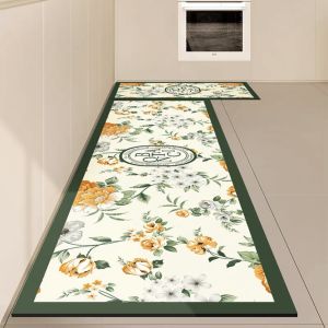 VIKAMA American household waterproof and oil-proof kitchen mat non-slip and dirty diatom mud cushioned doormat