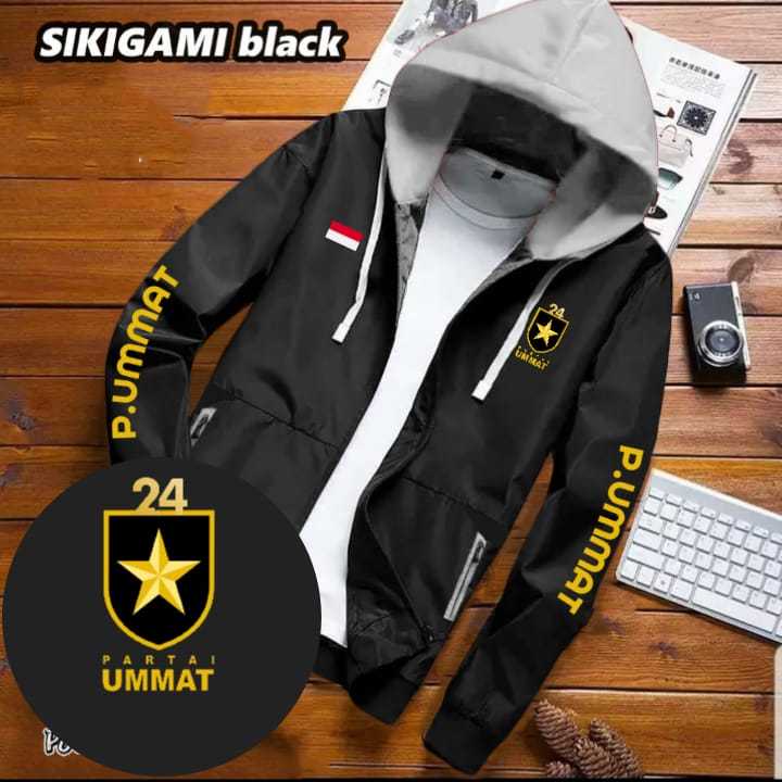 Jaket custom terbaru request gratis partai ummat model bomber