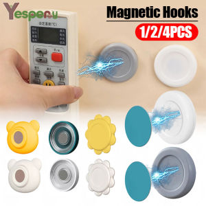 YESPERY Magnetic Wall Mount Hook Refrigerator Sticker Fridge Magnet Decor Hanger Remote Control Wall Holder Home Decor Organizer Hook