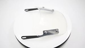 New-Motorcycle Headlight Windshield Wind Deflector Windscreen Universal For The Most Models