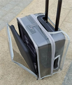 Transparent Dustproof Protective Cover for Luggage Front Opening Travel Suitcase Wear Resistant Bag Cover Accessories