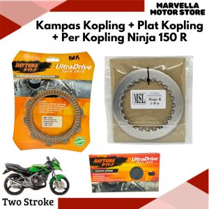 Kampas Kopling + Plat kopling + Per Kopling Daytona Ninja R 150