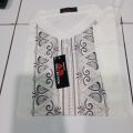 Ar-Rohman Store21/Baju Koko Bordir Lengan Pendek Motif Warna/Baju Koko Murah Katun Mikro Adem. 