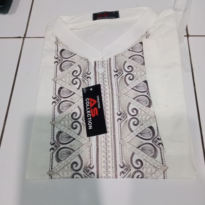 Ar-Rohman%20Store21/Baju%20Koko%20Bordir%20Lengan%20Pendek%20Motif%20Warna/Baju%20Koko%20Murah%20Katun%20Mikro%20Adem%20-%20Image%208