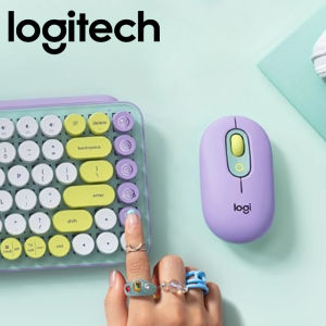 Logitech POP Mouse Bluetooth Không Dây Theo Dõi Quang Học Im Lặng Nút Cảm Xúc Có Thể Tùy Chỉnh Cho Máy Tính Xách Tay Và Máy Tính Bảng Sử Dụng