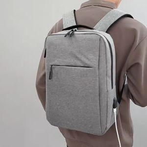 กระเป๋าเป้สะพายหลัง ชายหญิง กระเป๋าแล็ปท็อป ชายหญิง เหมาะสำหรับโน๊ตบุ๊ค 17.3 นิ้ว ใบใหญ่