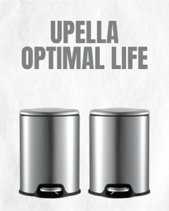UPELLA OPTIMAL LIFE | U15-T | Pedal Waste Bin with Soft Closing | 12L | Dustbin | Trash Bin | Waste Bin