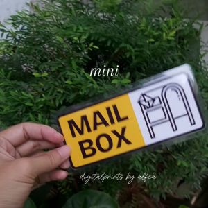 mailbox signage | mailbox laminated signage | laminated signage