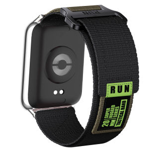 Breathable Strap for Xiaomi Redmi Watch 4/5 Nylon Loop Replaceable Wristband Smartwatch Belt for Mi Band 9/8 Pro Sport Watchband