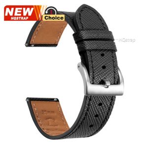 New 18mm 20mm 22mm Quick Release Vintage Stitched Leather Watch Strap Women Men Wristband for Omega for Seiko Bracelet for Rolex