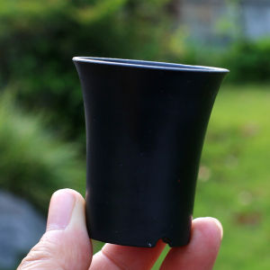 Miniature round Plastic Succulent Planters Small 5cm Thumb Pots Special Small Root Control Pots Seedling Pots Flower Pots