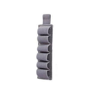 Tactical Outdoor 6 Round Shotgun Shell Holder Ammunition Pistol Bullet Reload Holder with Adhesive Backing Sticker