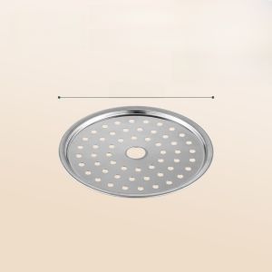 Stainless Steel Steamer Plate Steamer Water Contactless Steam Rack Steamer Piece Oversized Plate for Streaming Dormitory Compartment Steaming Rack Cooking Pot Steamer Rack