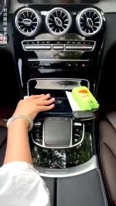 Khay Đựng Đồ Cài Khe Ghế Đa Năng Chất Liệu Carbon Cao Cấp Đựng Điện ThoạiChìa KhoáLy Nước