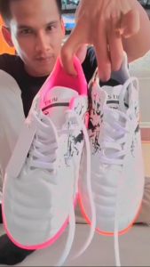 Sepatu Futsal Zestien Draak Black Green Premium LZZD0011