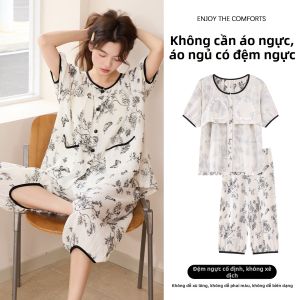 MiiOW | Bộ Đồ Ngủ Mùa Hè Bông