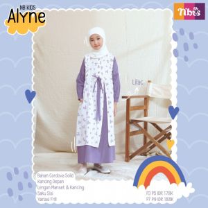 GAMIS NIBRAS ALYNE GAMIS ANAK MOTIF TERBARU