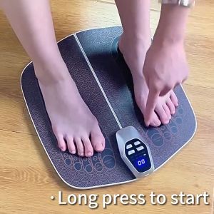 Foot Acupressure Mat EMS Feet Massage Pad Foot Circulation Massager Acupuncture Points Relaxation Tool for Relieve Fatigue Sore