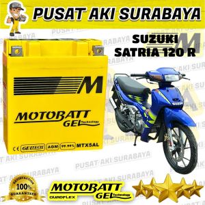 ORIGINAL MOTOBATT MTX5AL 5 AMPER MOTOR SATRIA 120 R JUPITER MX OLD 135 VEGA SUPRA OLD GRAND TITAN GM5Z YB5LB YT7C GT6A