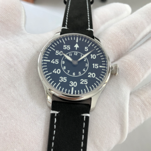 Đồng Hồ Cơ Nam SEAKOSS 44MM Vintage Aviator EAT6497 Đồng Hồ Đeo Tay Phi Công Dạ Quang Có Dây Da Vỏ Thép Không Gỉ Chống Sốc