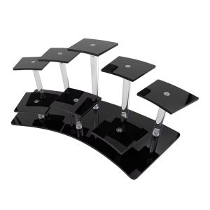 8/10 Tier Acrylic Display Riser Shlef Layered Display Action Figure Perfume Stand for Desserts Riser for Decoration Organization