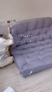 8นิ้ว ท็อปเปอร์หนา รุ่นหนา 4ชั้นจุก หนานุ่มพิเศษ 100% นุ่มไม่ระคายเคือง พร้อมส่ง บริการเก็บเงิน ที่นอนใย ไม่น่าปฏิรูปที่สม่ำเสมอ