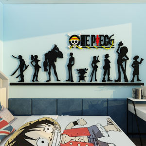 QIANGSHANGLI | Anime One Piece Luffy Decorative Wall Sticker