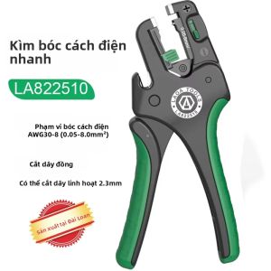 LAOA | Kìm Cắt Chéo LAOA LA822510 Siêu Bền Thép Chrome Vanadium Dùng Cho Thợ Điện Gia Đình Ô Tô Cắt Tuốt Dây Sử Dụng Được Cho Cả Hai Tay