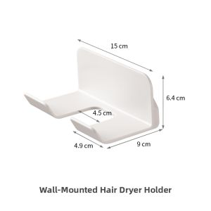 FaSoLa | No-drilling Wall Mounted Hair Dryer Holder