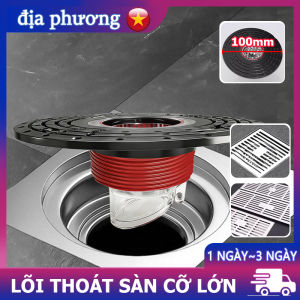 Phễu Lọc Rác Lõi Thoát Sàn Ngăn Mùi Hôi Kích Thước Lớn 100mm Thiết Kế Lưới Chống Tắc Nghẽn Đóng Mở Nam Châm Tự Động Thoát Nước Nhanh Vòng Cao Su Cắt Được Phù Hợp 99% Các Loại Cống Nhà Tắm Nhà Bếp Tiện Dụng Chống Côn Trùng Bò Lên