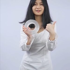 NANO TAPE Double Tape - Tip Isolasi Bening Serbaguna Super Kuat