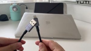 Tuti Kabel Data Fast Charging Pd 12W Charger Usb To Lightning Kabel Charger 2.4A 1.8M
