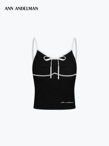 ANN ANDELMAN | Knitted Short Camisole Top