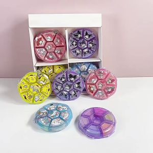 Penghapus eraser kotak motif sanrio kuromi / Penghapus Karakter Sanrio Six-grid Eraser / Penghapus eraser Kotak /Penghapus Mekanik Lucu