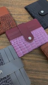 DOMPET LIPAT WANITA PRIA ORIGINAL REALPIC CROCO LEATHER RN92