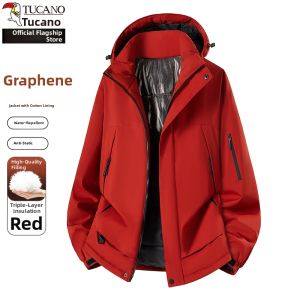 TUCANO | Moon Blue Thermal Thickening American Trend Mens Winter Jacket