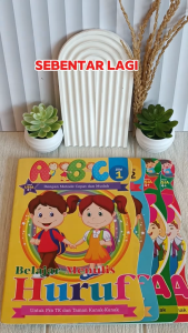 Paket Isi 4 Buku Menulis Angka Dan Huruf Untuk TK Dan PAUD Daffa Media