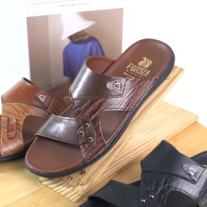Sandal Pria Kokop Slop Kulit Sendal Slop Fordza L.S445