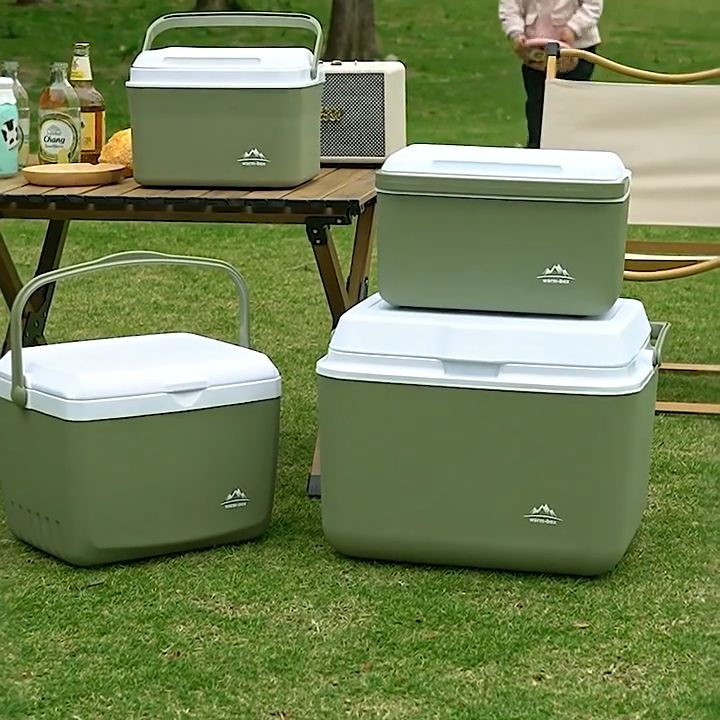 WTHB OUTDOOR outdoor ice box cooler chest Avocado green Keep warm about