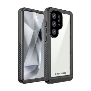 shellbox | Ốp Điện Thoại Shellbox PC TPU Chống Nước IP68 Chắc Chắn Bền Bỉ Bảo Vệ Ống Kính Dành Cho Dòng S25 S23 S24 Vỏ Trong Suốt