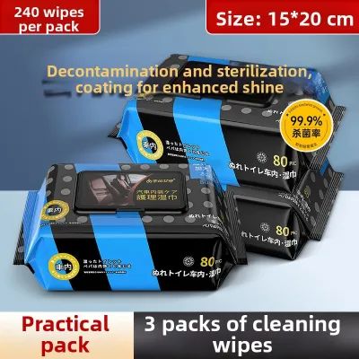 Interior Leather Care Car Wipes