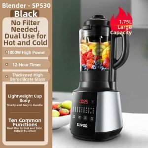 Supor | Supor Flagship Automatic Multifunctional Small Kitchen Appliance for Soy Milk And Grains Low Noise Operation High Power