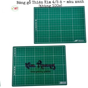 [HCM]Bảng gỗ học sinh tách gộp4 ô- 5 ô Chân trời sáng tạo khổ 22x30cm xanh/đen