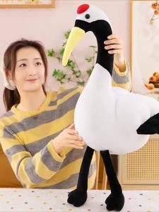 GUAIBUDIAN | Realistic Plush Crane Doll
